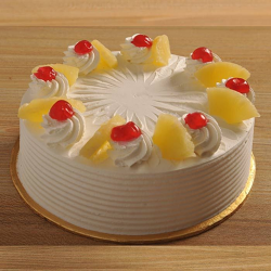 Delicious pineapple cake 